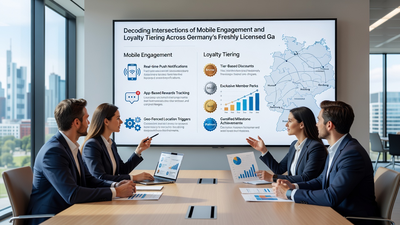 Visualisierung der Verbindungen von mobilen Interaktionen mit Loyalty-Tiers auf deutschen Plattformen