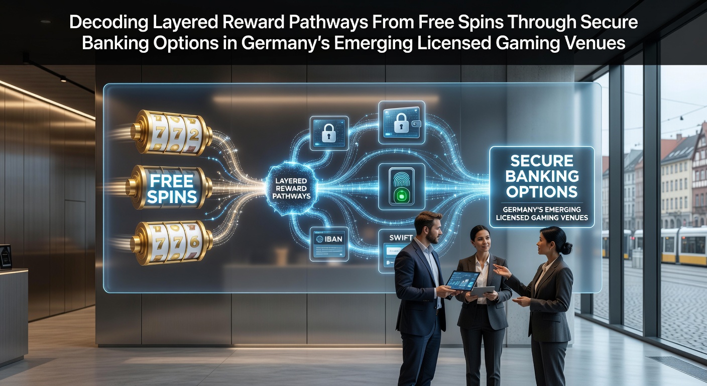 Darstellung gestaffelter Belohnungssysteme mit Free Spins und Bankintegrationen in lizenzierten deutschen Casinos