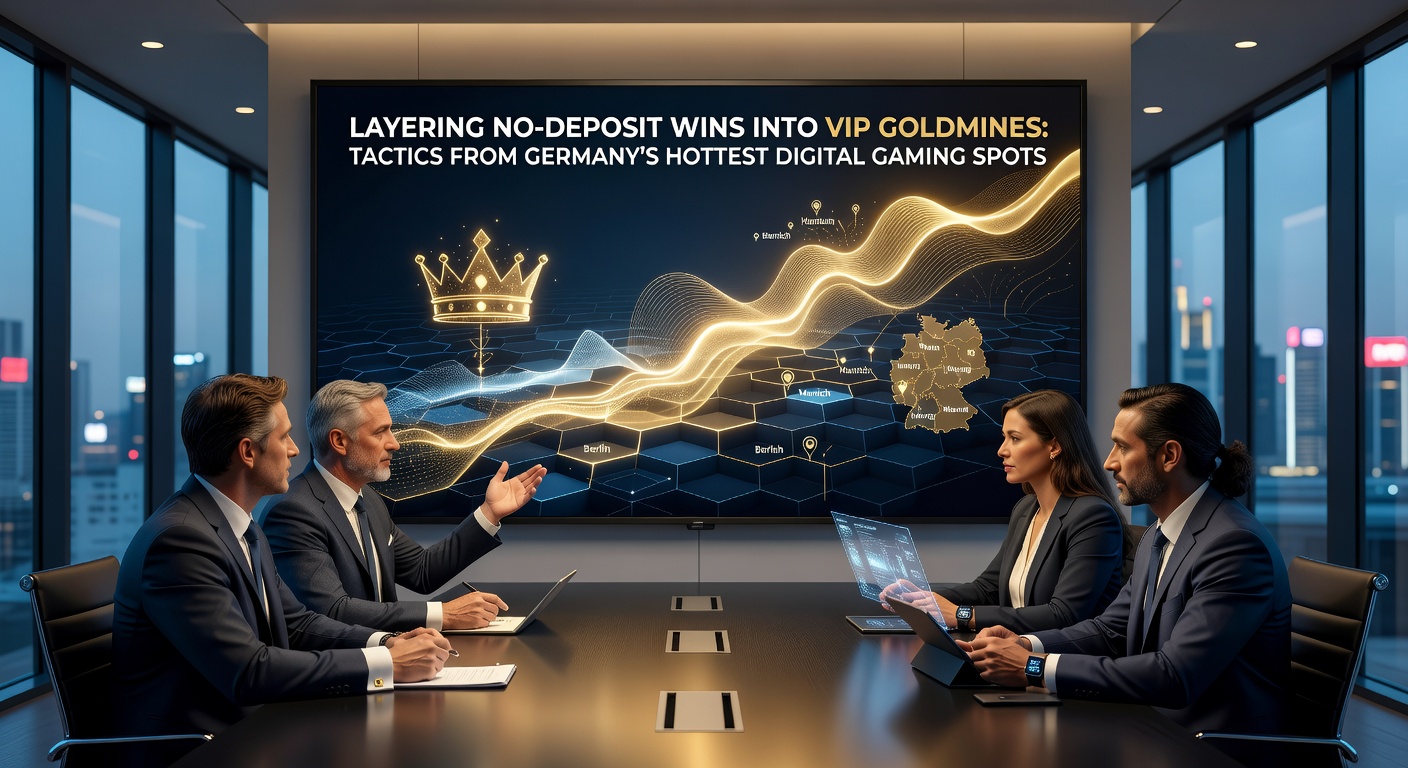 VIP-Leiter mit schichtweisen No-Deposit-Gewinnen, die zu glänzenden Goldminen in einer deutschen Online-Casino-Umgebung führen