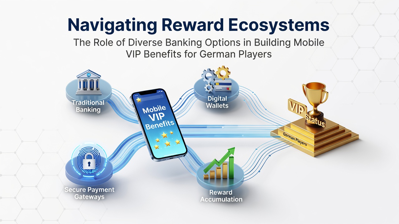 Diverse Banking-Optionen und mobile VIP-Vorteile in deutschen Casinos