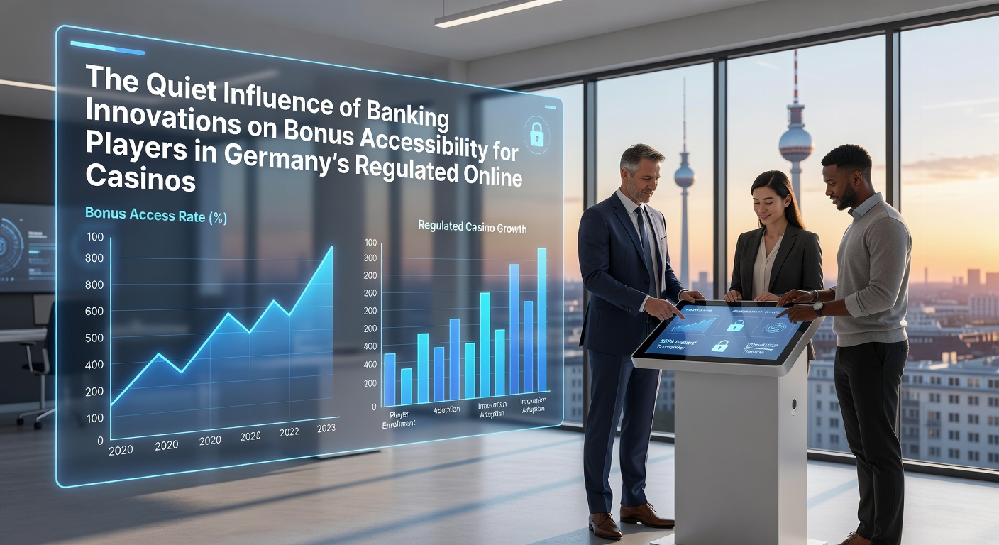 Moderne Bankinnovationen ermöglichen nahtlose Transaktionen in regulierten deutschen Online-Casinos und verbessern den Zugang zu Bonusangeboten